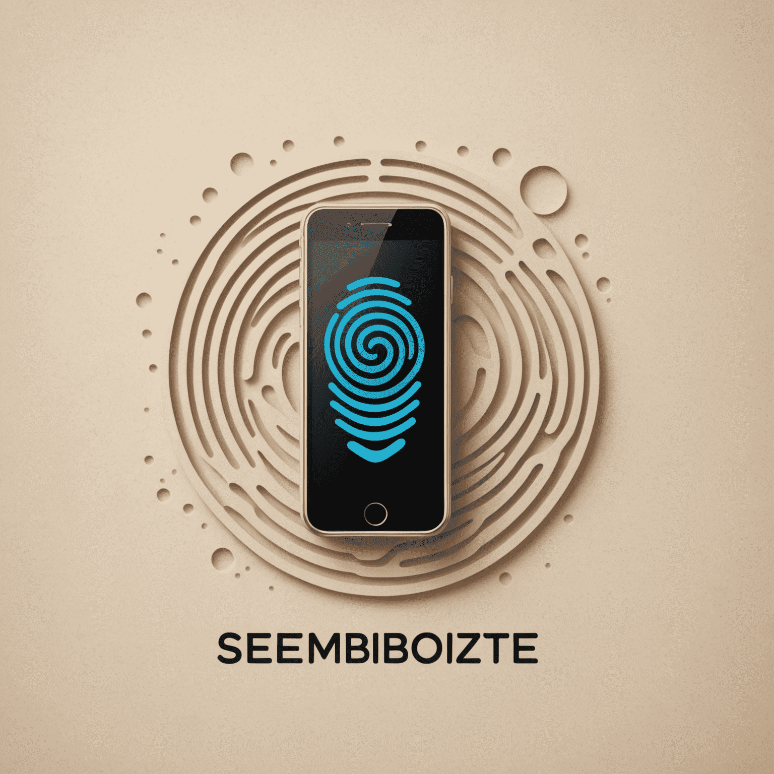 Sembiozte logo featuring a stylized mobile phone icon with signal waves