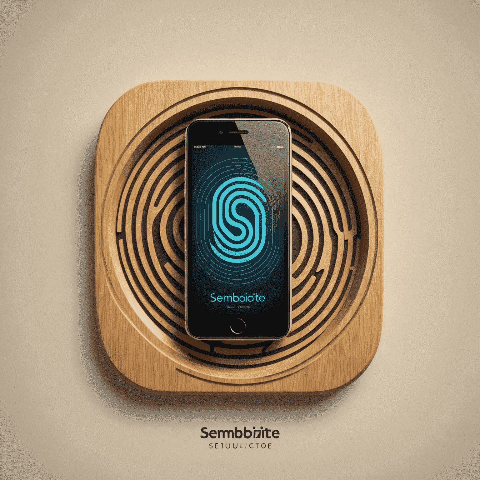 Sembiozte logo featuring a stylized mobile phone icon with signal waves